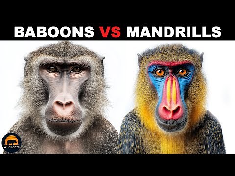 What Is The Difference Between Baboons And Mandrills?