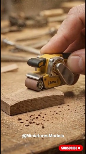 Mini Belt Sander by Makita Tools diy woodworking projects 🪵⚙️