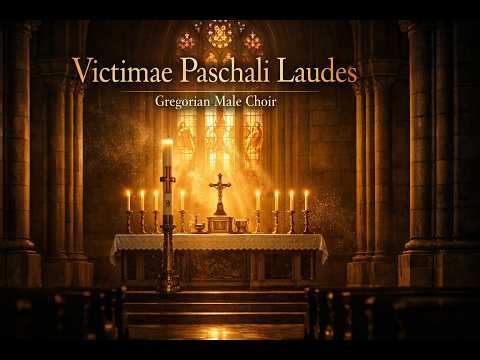 Victimae Paschali Laudes – Traditional Easter Sequence in English | Deep Gregorian Male Choir Prayer