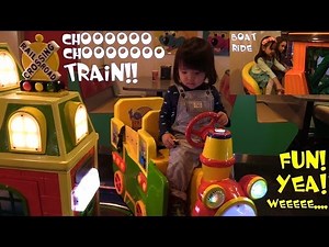 Indoor Amusement Center: Chuck E. Cheese's Arcade Games and Kiddie Rides Playtime