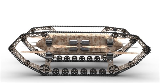 HUUVER: A hybrid drone that flies and rides