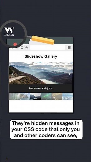 CSS Comments - Part 1 - What are comments? - #w3schools #css #webdevelopment
