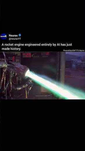 LEAP 71’s Noyron: The AI That Built a Rocket Engine