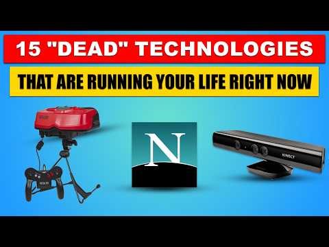 15 "Dead" Technologies That Are Running Your Life Right Now