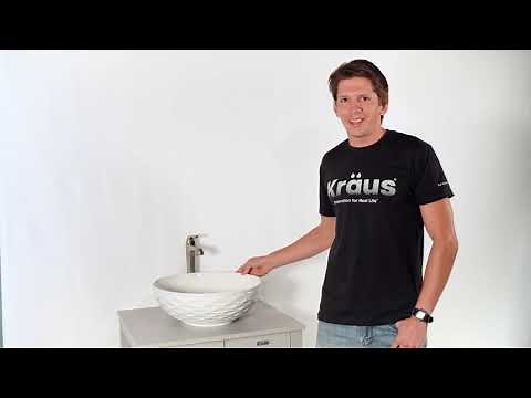 Kraus Installation Series – Bathroom Vessel Faucet