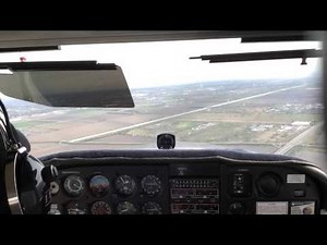 First Solo - Bounced Landing (Porpoising) Cessna 172 - Full Video