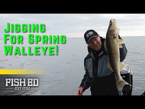 How To Fish Lindy Live Bait Jigs for Spring Walleye - Fish Ed