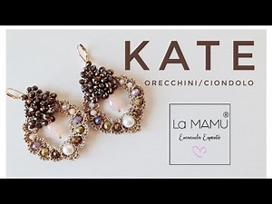 KATE orecchini realizzati ad uncinetto