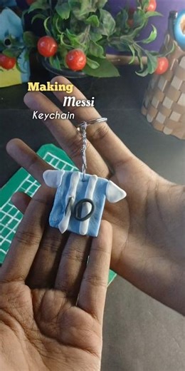 Making Messi Keychain #diy