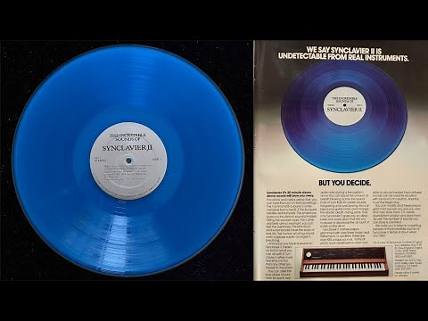 The Incredible Sounds of Synclavier 2 Demonstration Record