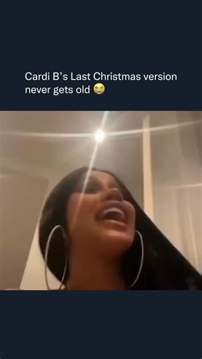 Dirtyreels on Instagram: "Classic 😭 Cardi B went live on Instagram on December 22, 2021, where she hilariously improvised a raunchy parody version of Wham!‘s classic “Last Christmas.” Still in her outfit from Offset’s party and appearing a bit tipsy, she sang lyrics like “Last Christmas, I gave you my ass / But the very next day, you fucked my best friend / This year, I’m fuckin’ your dad / I’m also fuckin’ your cousin.” The moment quickly went viral, with fans recording and sharing clip