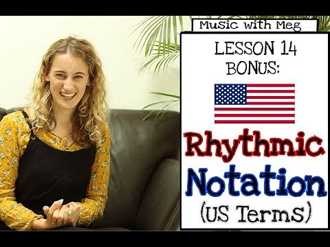US Rhythmic Note Values! | Kids Music Lessons