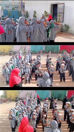 Unity in Faith: A Moving Prayer Recitation #schoolactivity #morningactivity #morningassembly #shorts