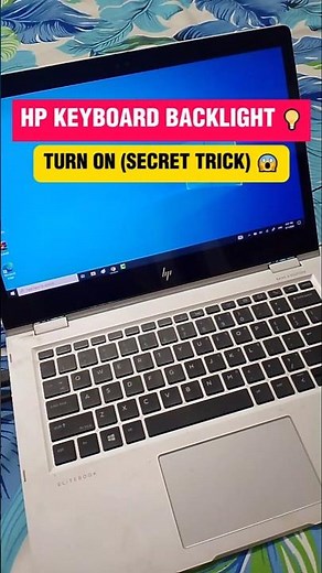 Turn ON Keyboard Backlight Instantly on HP EliteBook 💡💻 #shorts #hp #keyboard