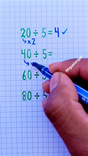 17K views · 96 reactions | División por 5 #matematica #fblifestyle | Miguel Angel | Facebook