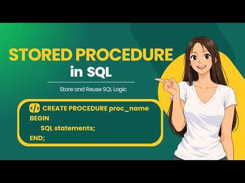 Stored Procedures in SQL Expained 🔥| IN, OUT, INOUT Parameters with Examples | SQL Tutorial