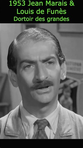 Jean Marais et Louis de Funès réunis à l’écran | Dortoir des grandes (1953) – Film français culte