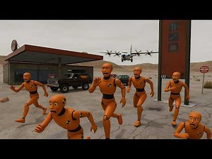 Airplane Emergency Landing Crashes #01 [BeamNG.Drive]