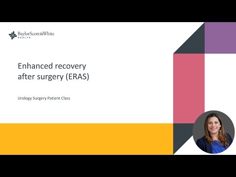 ERAS Patient Education: Urology Surgery