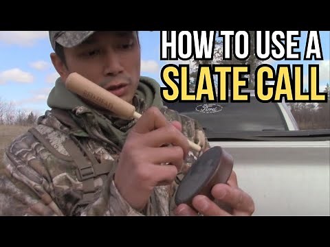 Turkey Calls 101 For Beginners: How To Use a Slate Call