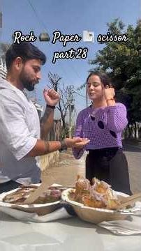 Rock paper scissor 😋😋 part 28 #comedy #ytshorts #shorts