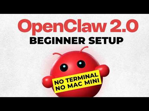 OpenClaw 2.0 Setup Tutorial for Beginners (Security, Skills,Voice, Memory)