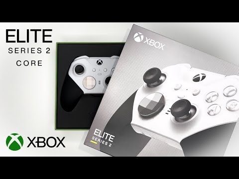 Xbox Elite Controller Series 2 Core | Unboxing & Handcam ASMR + Fortnite