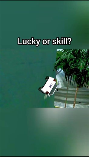 GTA thug life moment jump car stunt lucky or skill gta sa like gta 5 #gtav #gtasa #drift