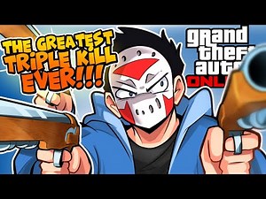 THE GREATEST TRIPLE EVER! | GTA 5 (Every Bullet Counts) h2odelirious
