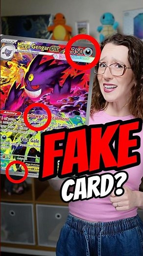 How to tell if your Pokemon card FAKE!