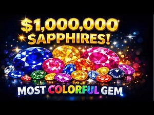 Rare Sapphire Colors Worth $1 Million | Gemstone Secrets