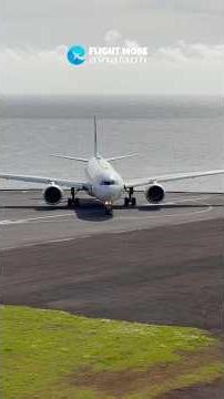 Wide body Airbus A330-900 Neo , awesome Aircraft departing from Madeira International Airport