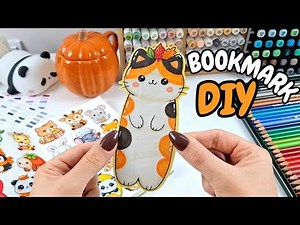 DIY Cute Cat Bookmark🎀