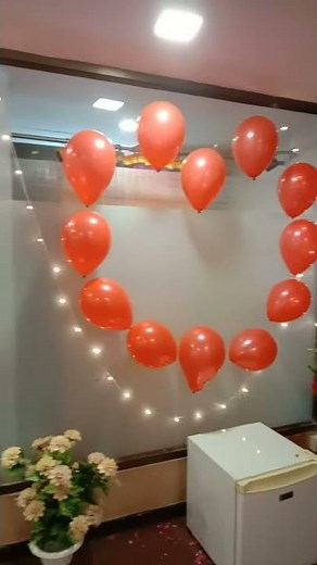 Couple friendly room surprise decoration for your loved one