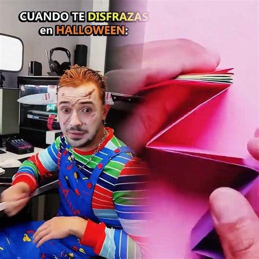 El Disfraz De Halloween se Puso Raro😈🌃👻🎃#shorts #funny #comedy #fyp #comedia #foryou