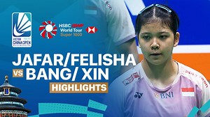 Jafar Hidayatullah/Felisha Alberta Nathaniel Pasaribu (INA) vs Jiang Zhen Bang/Wei Ya Xin (CHN) – Mixed Doubles Semifinal | Victor China Open 2025 - Highlight | Victor China Open 2025