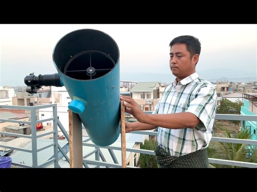 DIY (6 inches Reflector) Telescope @followers @top fans | ကိုပခန်း နက္ခတ်ဗေဒင်