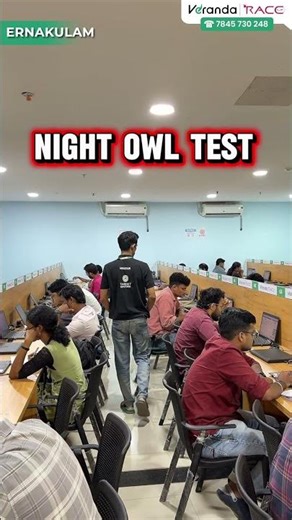 ഒരു വെറൈറ്റി ടെസ്റ്റ് | Night Owl Test | Ernakulam Veranda Race #ernakulam #test
