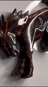 Carving Wood Horse | Hess Carpentry & Woodwork LLC