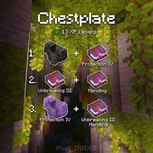 HOW TO ENCHANT ARMOR THE CHEAPEST WAY !!! #minecrafttips #minecraft #fyp #javaeditionminecraft