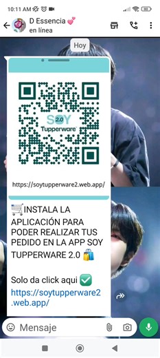 🛒INSTALA LA APLICACIÓN PARA PODER REALIZAR TUS PEDIDO EN LA APP SOY TUPPERWARE 2.0 🛍️ Solo da click aqui ✅https://soytupperware2.web.app/ te llevara a una pagina web, da click en los tres puntitos superiores izquierdos y da click donde dice agregas a pantalla principal e Instar☺️ Coloca tu usuario y contraseña 🤩 NOTA: Es importante seguir los pasos, ya que la app no la podras encontrar en tu appstore | Distribuidora Essencia