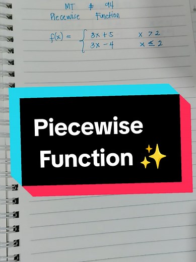 Understanding Piecewise Functions: A Tutorial
