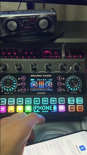 V200 Sound Card Bluetooth Connection