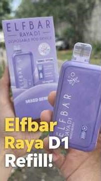 How to Refill Elfbar Raya D1 Properly | Full Guide