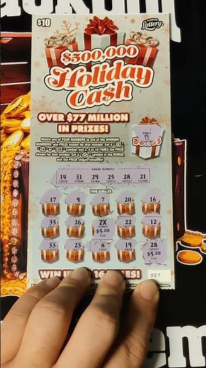 New Florida Holiday Ticket Coming Through With A WIN! 💥💥💥 [10-27-25 Live Highlight]