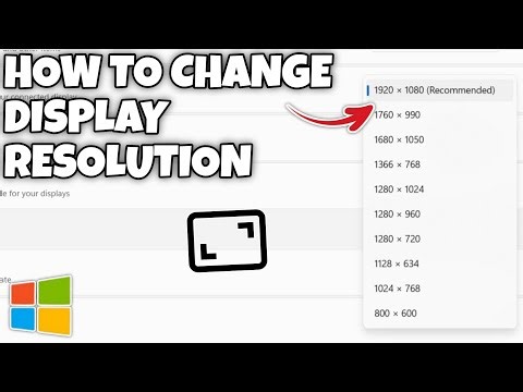 How to Change Screen Display Resolution on Windows PC or Laptop - Easy Tutorial (2026)