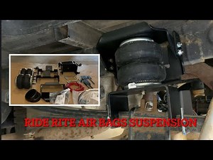 Firestone Ride Rite Rear Air Spring Install 2015-2019 F150 / jhacors vlogs