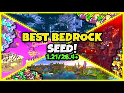 BEST SEED EVER!! In Minecraft Bedrock 1.21/26.3+!