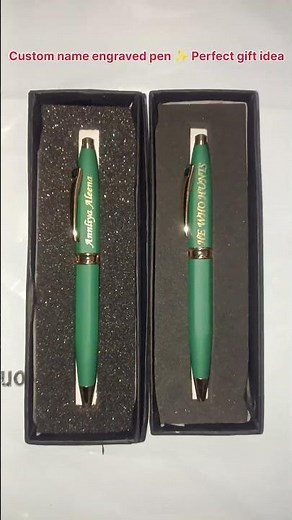 2 Custom Engraved Pens ✨ Premium Gift Idea | Royal Mount