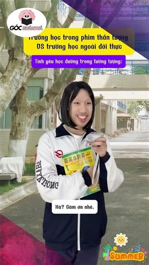 School in idol dramas VS real-life schools #funny #entertainment